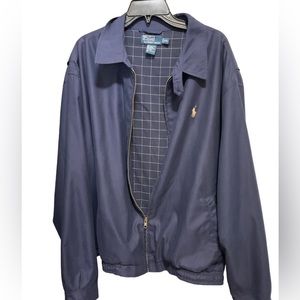 Vintage‎ Polo Ralph Lauren Harrington jacket size XXL zip up.